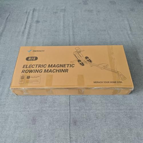 MERACH Rameurs pour la Maison, Rameur Silencieux avec Rail Rallongé de 130CM, Rameur Magnétique Puissant à 16 Niveaux et Capacité de Charge de 160KG