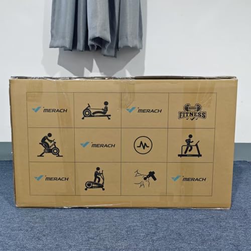 MERACH Rameur Musculation D'appartement, 16 Niveaux de Résistance, Rameur Magnétique Silencieux avec APP Exclusive, Rails Doubles Améliorés pour Plus de Stabilité, Assemblage Facile
