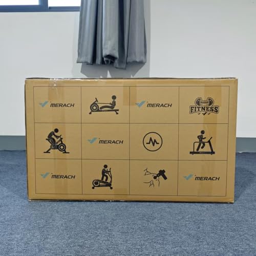 MERACH Rameur Musculation D'appartement, 16 Niveaux de Résistance, Rameur Magnétique Silencieux avec APP Exclusive, Rails Doubles Améliorés pour Plus de Stabilité, Assemblage Facile