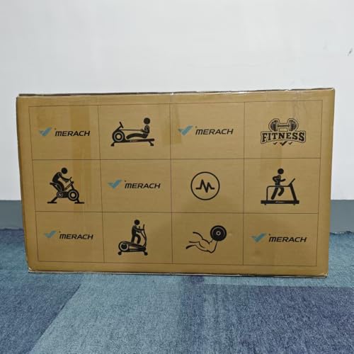 MERACH Rameur Musculation D'appartement, 16 Niveaux de Résistance, Rameur Magnétique Silencieux avec APP Exclusive, Rails Doubles Améliorés pour Plus de Stabilité, Assemblage Facile