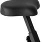 FITFIU Fitness BEST-200 - Vélo d'appartement pliable avec disque d'inertie de 8 kg, moniteur fréquence cardiaque, réglable sur 8 niveaux d'effort, entraînement cardio, poids max. 110kg