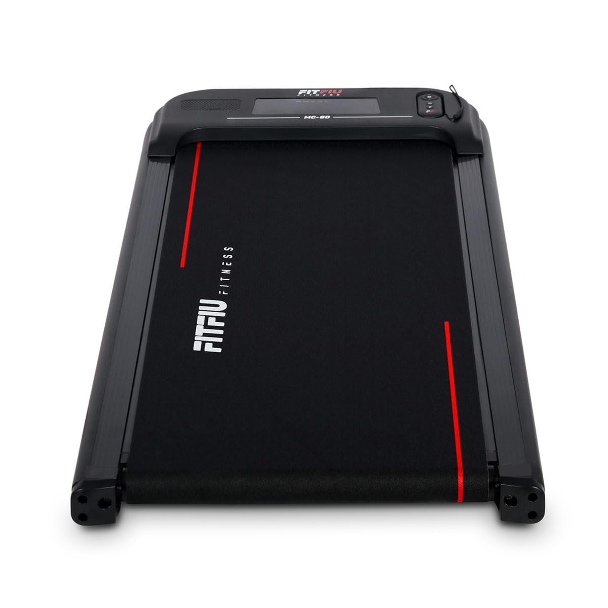 FITFIU Fitness - Tapis de Course et de Marche pour Dessous de Bureau jusqu'à 8 km/h, télécommande, Poids Max 110 kg, pour Marche et Jogging