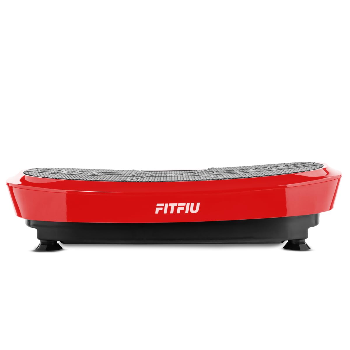 FITFIU Fitness PV-200 - Plateforme vibrante 3D Couleur Gris avec Mouvement sur 3 Plans, Puissance 500w+500w, 180 Vitesses, 5 programmes, 2 Cordons élastiques et télécommande, Poids Max. 150kg