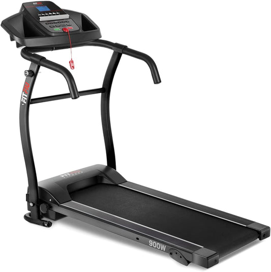 FITFIU Fitness MC-90 - Tapis de Course Pliable, 3 Niveaux d'inclinaison, écran LCD Multifonctions, connectivité App (Zwift, Fitime, Kinomapp), Tapis de Course pour la Maison et Le Bureau