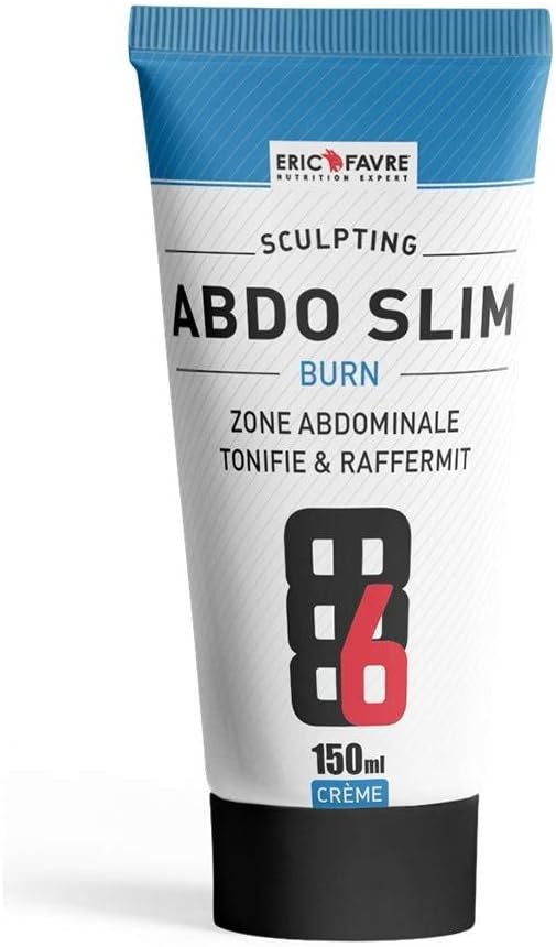 CREME MINCEUR Abdos Slim - Tonifie, Sculpte Le Ventre - Peut Etre Utilisée Sur D'autres Zones à Affiner : Cuisses, Bras, Hanches - Laboratoire Français Eric Favre