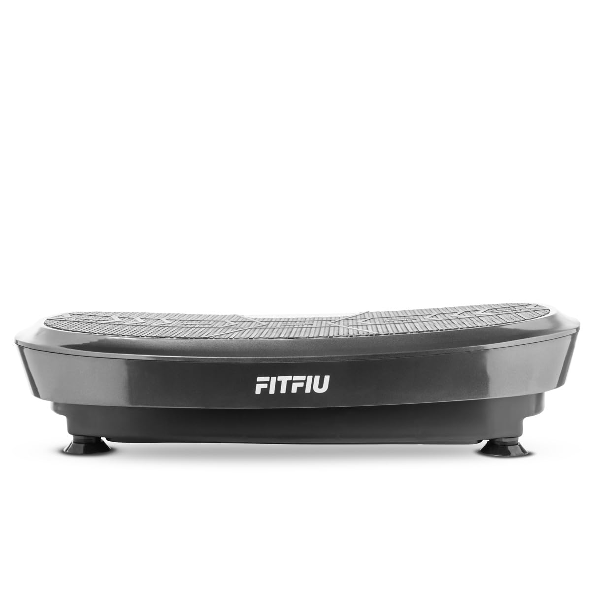 FITFIU Fitness PV-200 - Plateforme vibrante 3D Couleur Gris avec Mouvement sur 3 Plans, Puissance 500w+500w, 180 Vitesses, 5 programmes, 2 Cordons élastiques et télécommande, Poids Max. 150kg