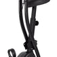 FITFIU Fitness BEST-200 - Vélo d'appartement pliable avec disque d'inertie de 8 kg, moniteur fréquence cardiaque, réglable sur 8 niveaux d'effort, entraînement cardio, poids max. 110kg