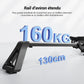MERACH Rameurs pour la Maison, Rameur Silencieux avec Rail Rallongé de 130CM, Rameur Magnétique Puissant à 16 Niveaux et Capacité de Charge de 160KG