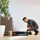 FITFIU Fitness MC-160 - Tapis de Course et de Marche 2 en 1, Tapis de Marche Pliable, 12 programmes, Bluetooth et Haut-parleurs, connectivité App Kinomap, Ultra-Compact pour la Maison/Bureau.