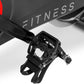 Fitfiu Fitness BESP-500 - Vélo d'intérieur à résistance réglable avec Disque d'inertie de 24 kg, vélo d'entraînement avec Selle réglable, Moniteur de fréquence Cardiaque et écran LCD. (Reconditionné)