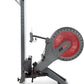 FITFIU Fitness RA-300 - Rameur Pliable avec résistance à air et siège rembourré, rameur pour Cardio et Cross Training, 12 Niveaux de résistance, Poids Max. de l'utilisateur 110kg