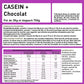CASEIN + NATIVE ORIGINE - Caséine Micellaire enrichie en HMB, Vitamine B6, Magnésium - Construction Musculaire 1 kg - Laboratoire Eric Favre, Vanille