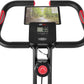 FITFIU Fitness BEST-220 - Vélo d'appartement pliable avec dossier et selle réglables, disque d'inertie de 8kg, moniteur fréquence cardiaque, réglable sur 8 niveaux, cardio, poids max. 110kg