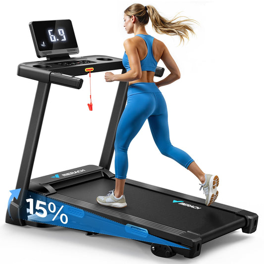 Tapis de Marche,Tapis de Course Pliable Inclinable,2.5HP Vitesse Réglable 0.8-12km/H Walking Pad,Tapis de Marche Inclinable,Treadmill avec Écran LED, Silencieux Exercice à Domicile et au Bureau
