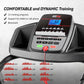 FITFIU Fitness MC-90 - Tapis de Course Pliable, 3 Niveaux d'inclinaison, écran LCD Multifonctions, connectivité App (Zwift, Fitime, Kinomapp), Tapis de Course pour la Maison et Le Bureau
