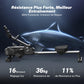 Rameur D'appartement avec Carte Interactive Exclusive de l' APP et Jeux, Apparence Semblable à Un Requin, Expérience de Rame Intense, Gain de Place, Adapté à L'entraînement du Corps Entier