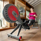 FITFIU Fitness RA-300 - Rameur Pliable avec résistance à air et siège rembourré, rameur pour Cardio et Cross Training, 12 Niveaux de résistance, Poids Max. de l'utilisateur 110kg