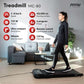 FITFIU Fitness - Tapis de Course et de Marche pour Dessous de Bureau jusqu'à 8 km/h, télécommande, Poids Max 110 kg, pour Marche et Jogging