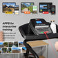 FITFIU Fitness MC-90 - Tapis de Course Pliable, 3 Niveaux d'inclinaison, écran LCD Multifonctions, connectivité App (Zwift, Fitime, Kinomapp), Tapis de Course pour la Maison et Le Bureau