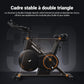 MERACH Vélo d'appartement avec inclinaison réglable ± 6 °, ergomètre silencieux avec résistance magnétique, vélo d'intérieur pour entraînement cardio à la maison, application personnelle, jusqu'à 158