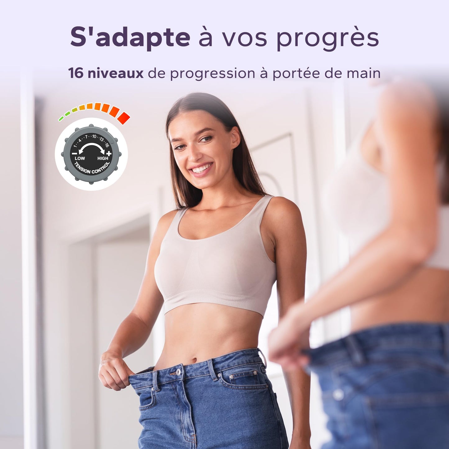 MERACH Rameur Musculation D'appartement, 16 Niveaux de Résistance, Rameur Magnétique Silencieux avec APP Exclusive, Rails Doubles Améliorés pour Plus de Stabilité, Assemblage Facile