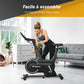 Vélo d'exercice pour la Maison, vélo d'intérieur avec résistance magnétique, vélo Stationnaire Bluetooth avec Suivi des données APP, capacité de Poids de 127 KG et Support pour tablet