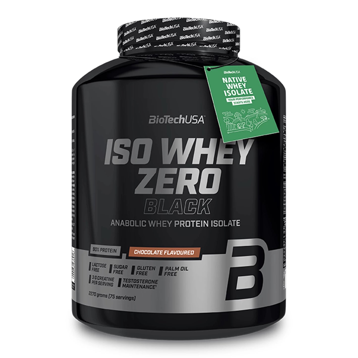 BioTechUSA Iso Whey Zero Black - 2270g