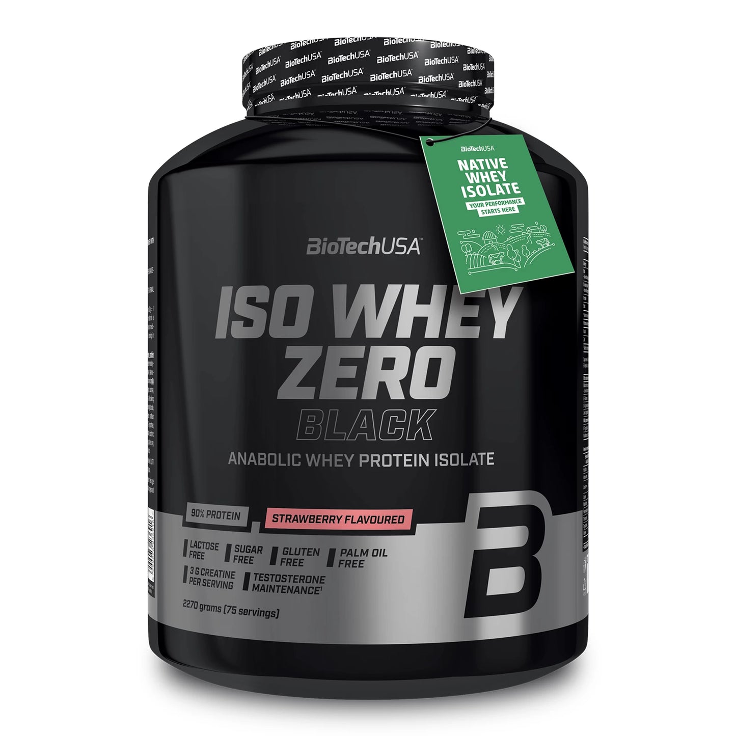 BioTechUSA Iso Whey Zero Black - 2270g