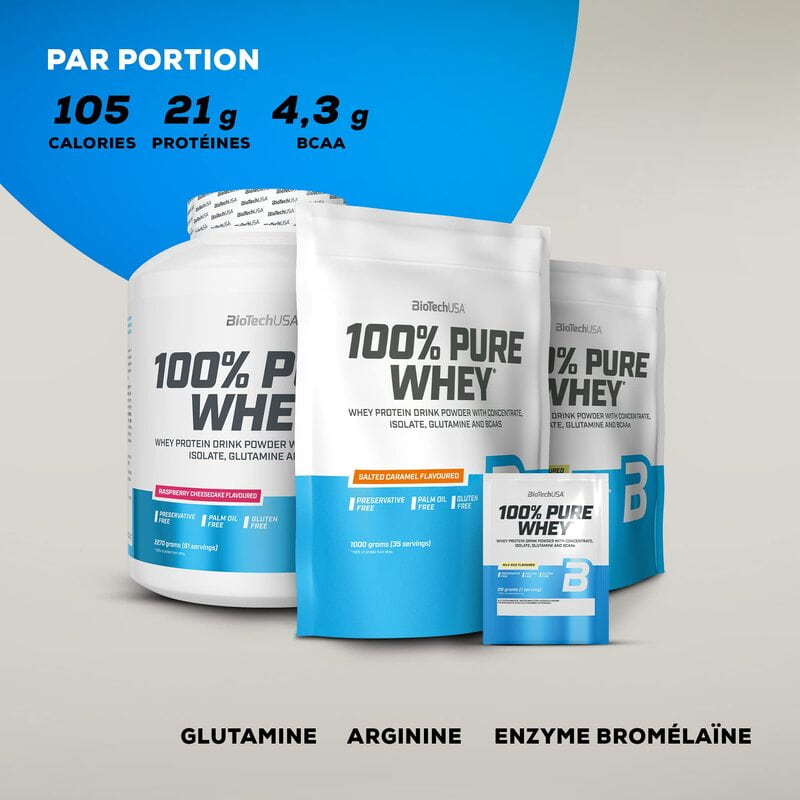 100% Pure Whey Protein Complex BioTechUSA - 4 kg